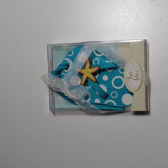 Flip Flop Luggage Tag - Picture 1 of 2